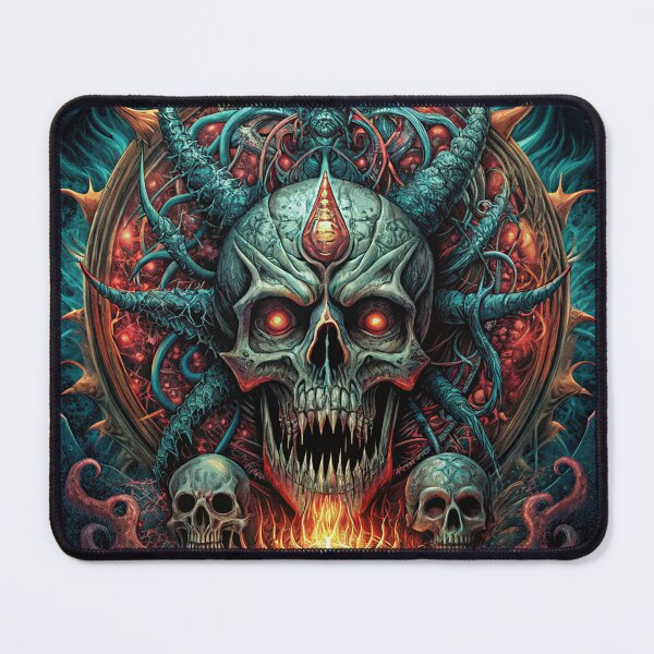 Item preview, skull death metal 3d designed and sold by 1081900shop.