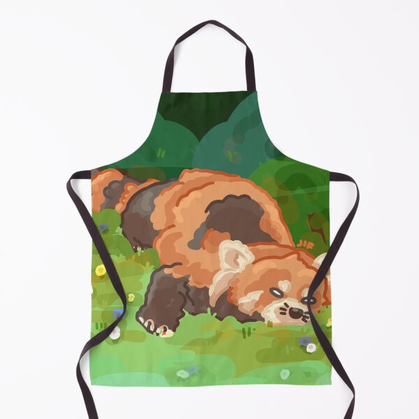 Item preview, #068 Sleepy Red Panda designed and sold by Jasmine Froley.
