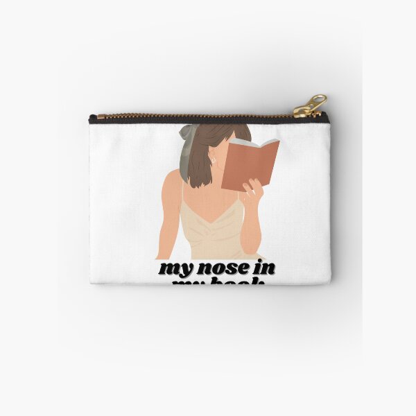 Item preview, my nose in my book designed and sold by ChiWellness Shop.