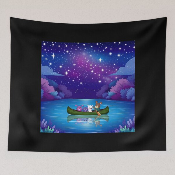 Item preview, Peaceful Tillery Lake Vista – North Carolina Nature designed and sold by Taans-Creation.
