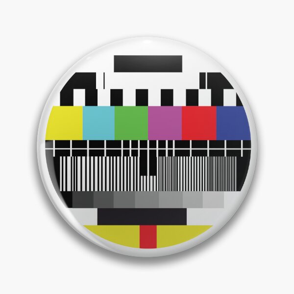 Item preview, 80's and 90's TV Test Pattern designed and sold by Kondi-Art.