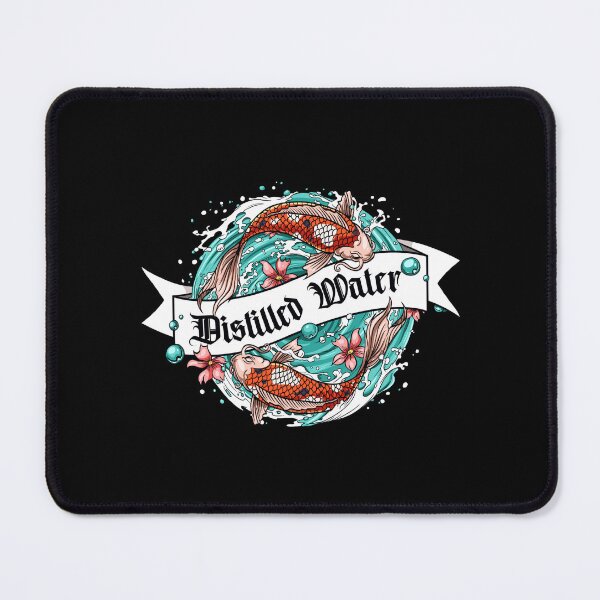 Item preview, Distilled Water - Koi Design - Tattoo Wash Bottle Sticker designed and sold by VladikArtwork.