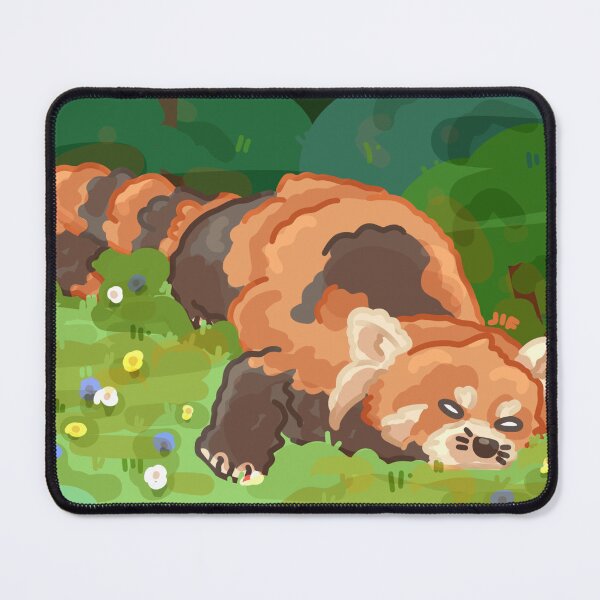 Item preview, #068 Sleepy Red Panda designed and sold by Jasmine Froley.