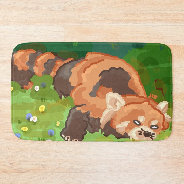 Item preview, #068 Sleepy Red Panda designed and sold by Jasmine Froley.