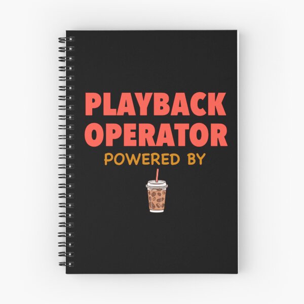 Item preview, Playback Operator Powered By Coffee designed and sold by artzaka.