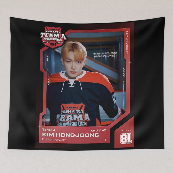 Item preview, HONGJOONG Ateez KPOP (FROM A TO Z) designed and sold by jaofnn.
