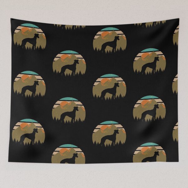 Item preview, Vintage Sun Mountains Wilderness Whippet Dog Gift  designed and sold by Guarddogdrive.