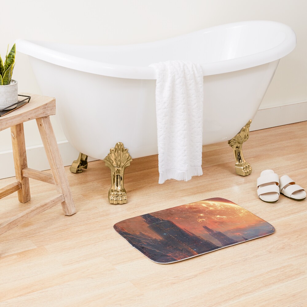 Aperçu de l'œuvre Tapis de bain créée et vendue par ArmorShell.