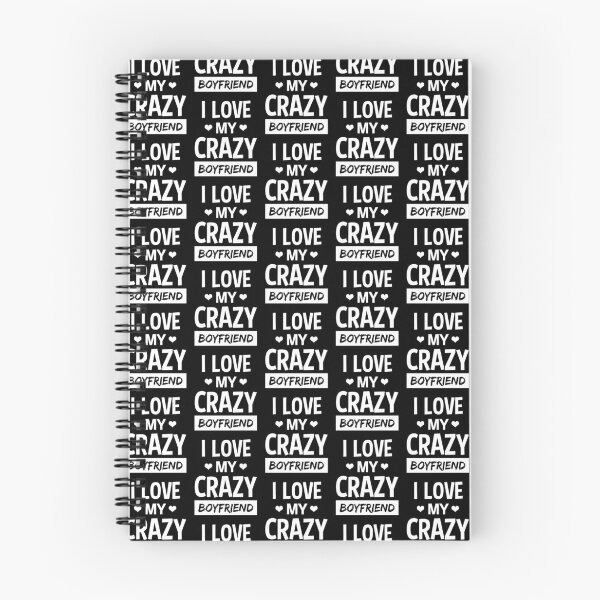 Item preview, Amo mi Crazy Boyfriend Funny Quote T Shirt designed and sold by allsortsmarket.