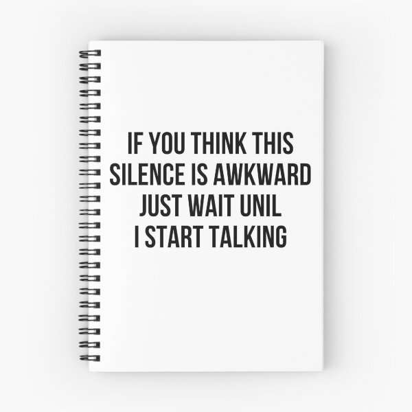Item preview, Awkward Silence Introvert Funny Saying designed and sold by artzaka.