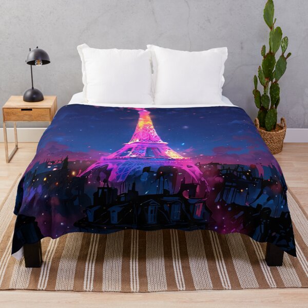 Item preview, Ethereal Glow of Paris Where Dreams Illuminate Night designed and sold by ArtComixHaven.