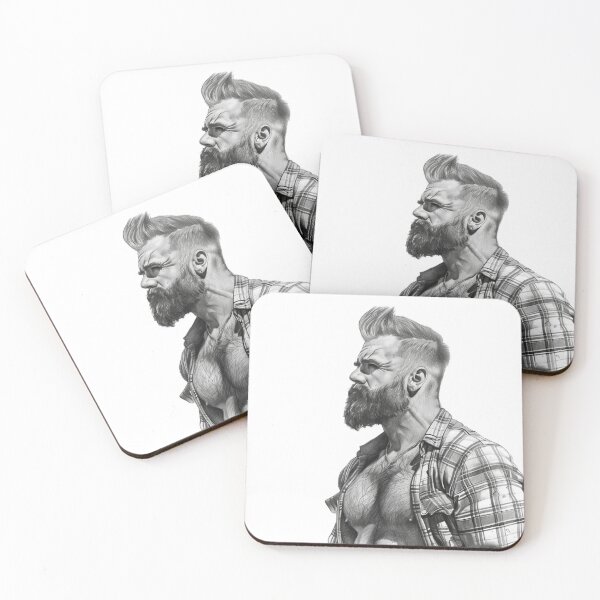 Item preview, Vintage Portrait - Lumberjack designed and sold by Kynaios.