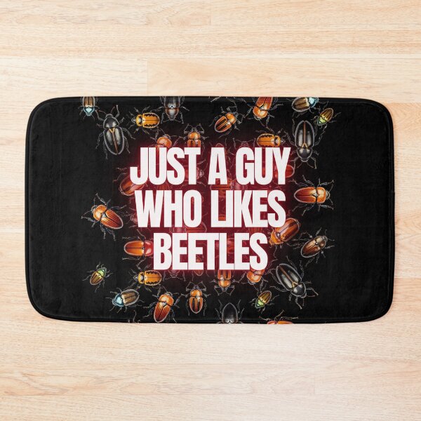 Item preview, Just a Guy Who Likes Beetles designed and sold by SleepingFoxy.