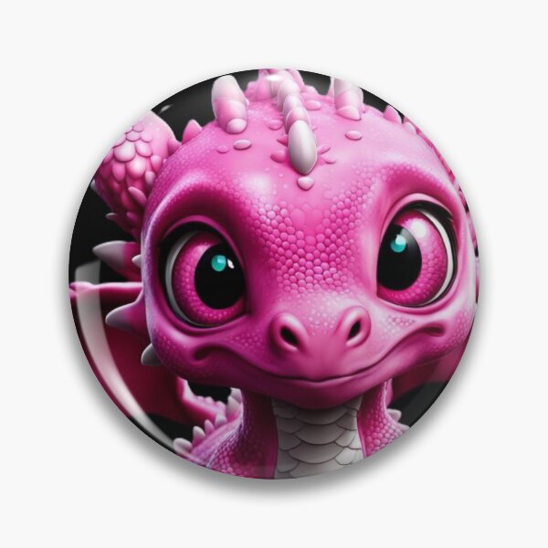 Item preview, Pink Baby Dragon designed and sold by BeeTheArtCo.