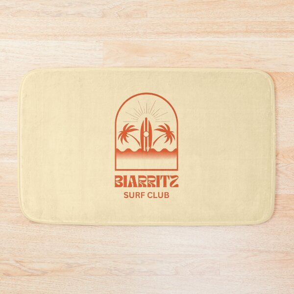 Item preview, Biarritz Surf Club Retro design designed and sold by RetroDesignsNW.