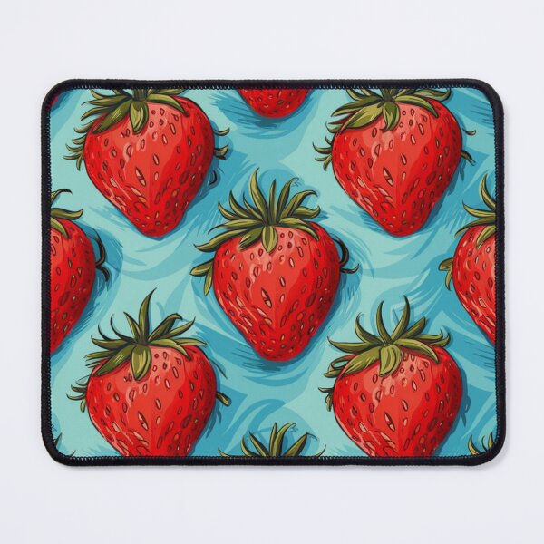 Item preview, Strawberry Delight: Vibrant Pattern designed and sold by DesigntshirtWB.