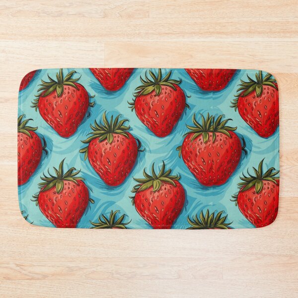 Item preview, Strawberry Delight: Vibrant Pattern designed and sold by DesigntshirtWB.