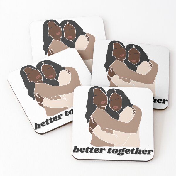 Item preview, better together, friendship  designed and sold by ChiWellness Shop.