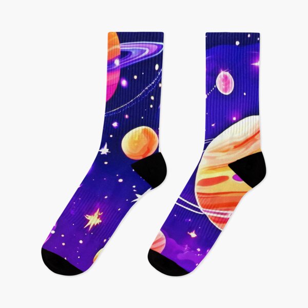 Item preview, Amethyst Cosmos: Purple Sky & Falling Stars designed and sold by Health And Fitness Posts e-Store.