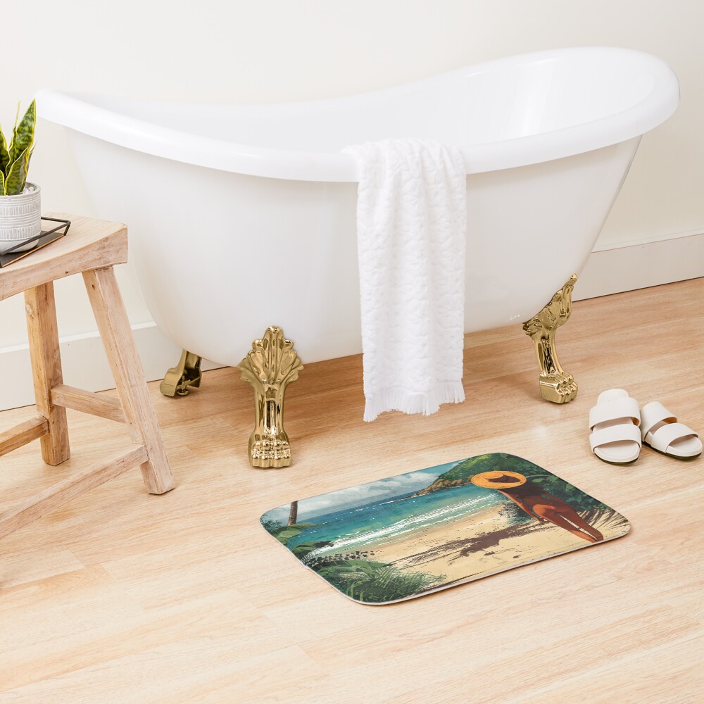 Aperçu de l'œuvre Tapis de bain créée et vendue par ArmorShell.