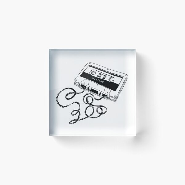 Item preview, Mixtape Illustration designed and sold by Jennifer Adair.