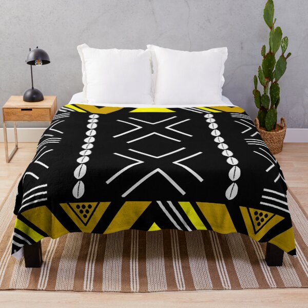 Item preview, Yellow African Bogolan Design designed and sold by funkyvibes.