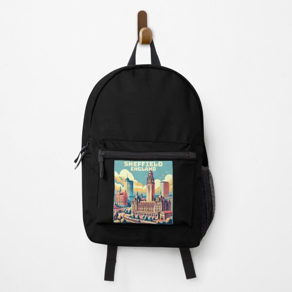 Item preview, Vintage retro Sheffield england Landmarks Skyline. designed and sold by Unitepeople.