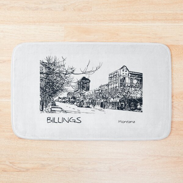 Item preview, Billings Montana designed and sold by Lakeric Cityscapes.