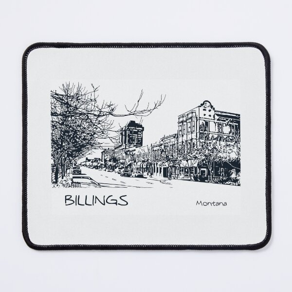 Item preview, Billings Montana designed and sold by Lakeric Cityscapes.