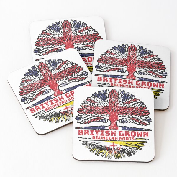 Item preview, Brunei Bruneian British UK Tree Roots Flag designed and sold by FlagX.