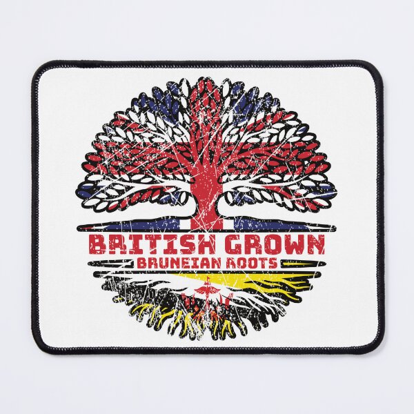 Item preview, Brunei Bruneian British UK Tree Roots Flag designed and sold by FlagX.