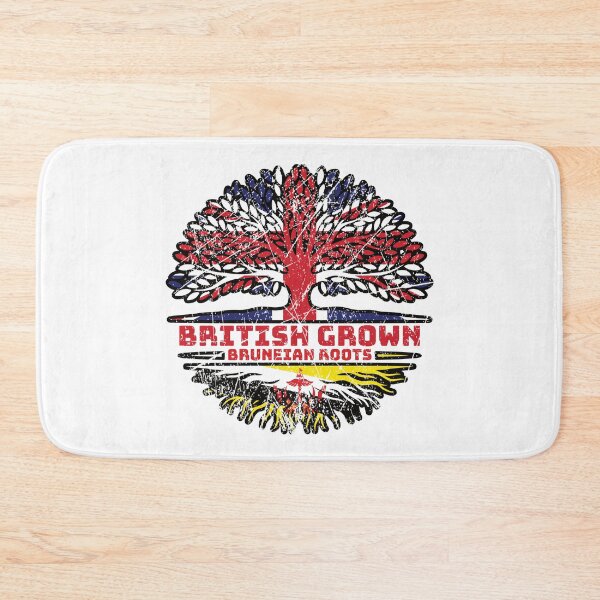 Item preview, Brunei Bruneian British UK Tree Roots Flag designed and sold by FlagX.