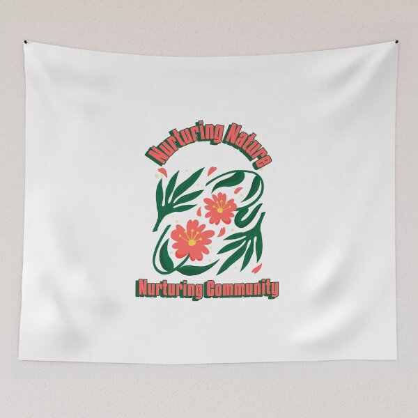 Item preview, Nurturing Nature Community Gardening Enthusiasts Urban Plants Aesthetic designed and sold by SvenJ94.