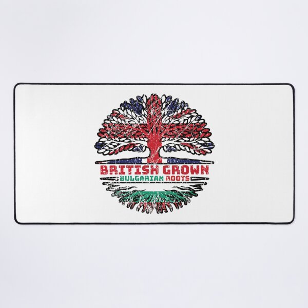 Item preview, Bulgaria Bulgarian Uk United Kingdom British Tree Roots Flag designed and sold by FlagX.