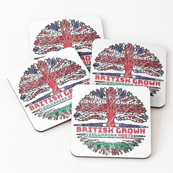 Item preview, Bulgaria Bulgarian Uk United Kingdom British Tree Roots Flag designed and sold by FlagX.
