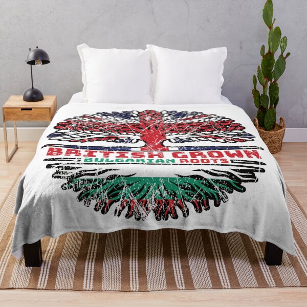 Item preview, Bulgaria Bulgarian Uk United Kingdom British Tree Roots Flag designed and sold by FlagX.