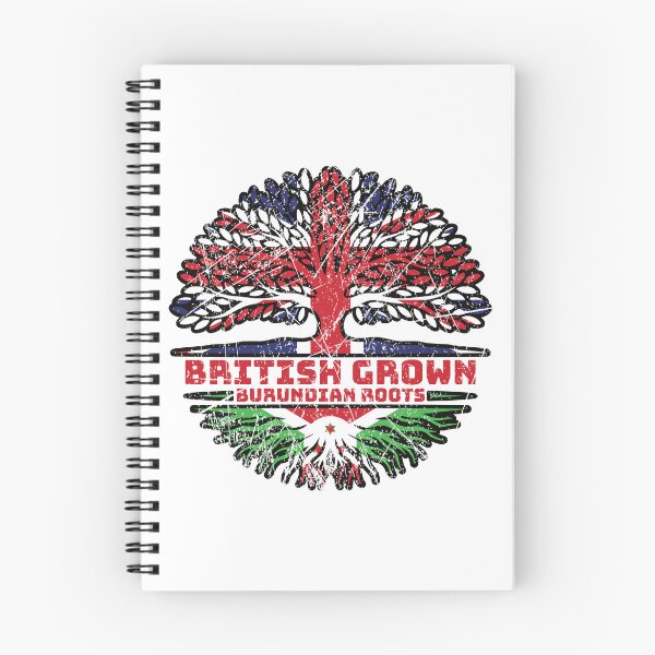 Item preview, Burundi Burundian British UK Tree Roots Flag designed and sold by FlagX.