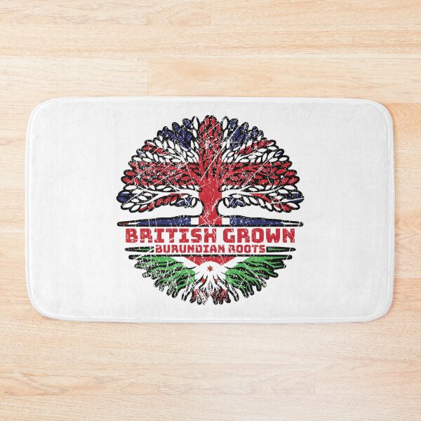 Item preview, Burundi Burundian British UK Tree Roots Flag designed and sold by FlagX.