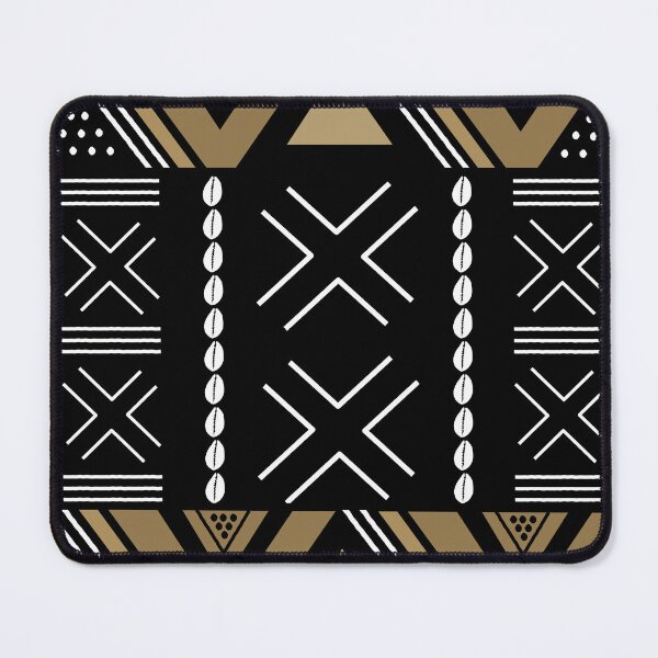 Item preview, Tan and Black African Bogolan Design designed and sold by funkyvibes.