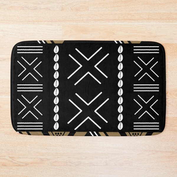 Item preview, Tan and Black African Bogolan Design designed and sold by funkyvibes.