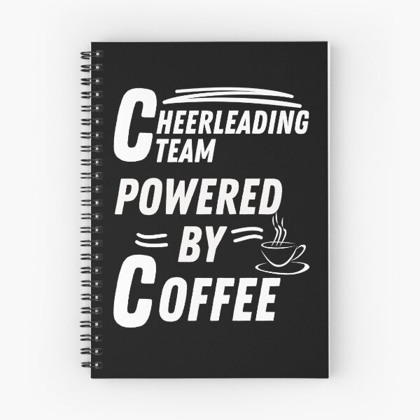 Item preview, Cheerleading team powered by coffee designed and sold by annoying-shirts.