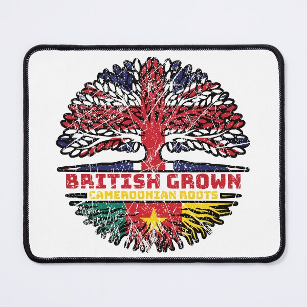 Item preview, Cameroon Cameroonian Uk United Kingdom British Tree Roots Flag designed and sold by FlagX.