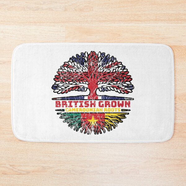 Item preview, Cameroon Cameroonian Uk United Kingdom British Tree Roots Flag designed and sold by FlagX.