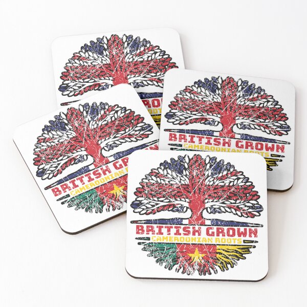 Item preview, Cameroon Cameroonian Uk United Kingdom British Tree Roots Flag designed and sold by FlagX.