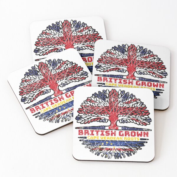 Item preview, Cape Verde Uk United Kingdom British Tree Roots Flag designed and sold by FlagX.