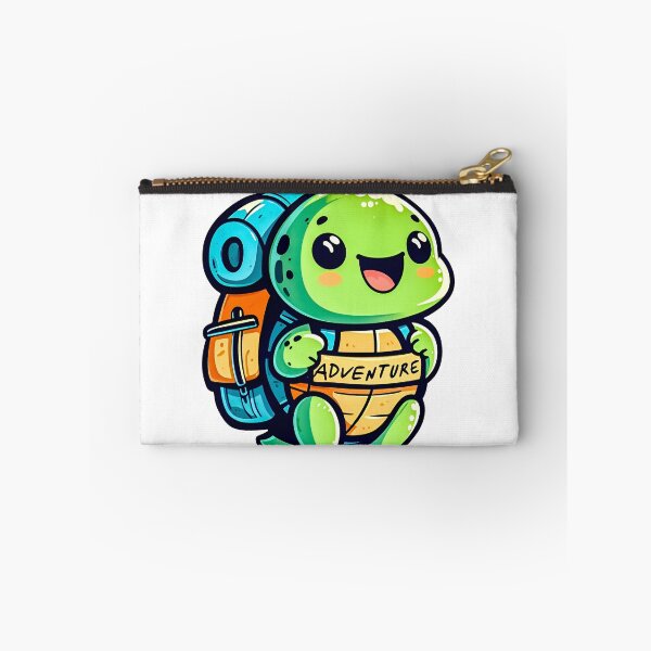 Item preview, Adventurous Camping Turtle. Cute cartoon Turtle designed and sold by SideKickCreates.