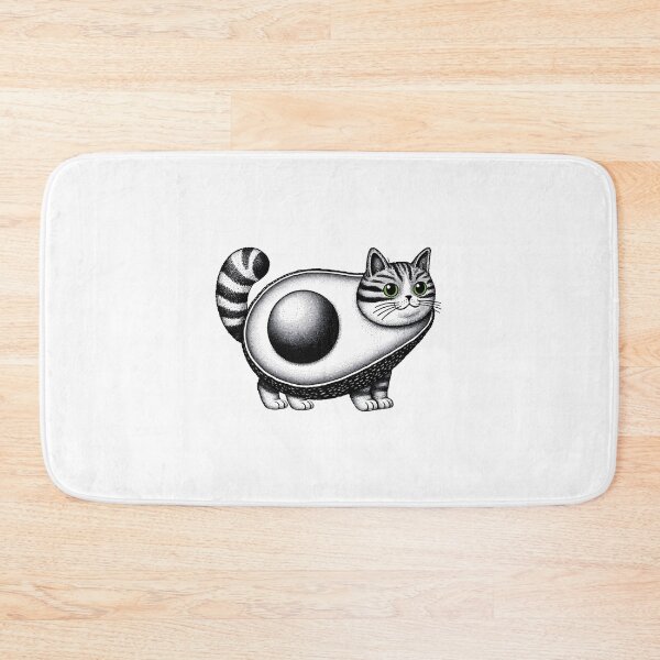 Item preview, Avocado Cat, Funny Gift for Friend designed and sold by Kondi-Art.