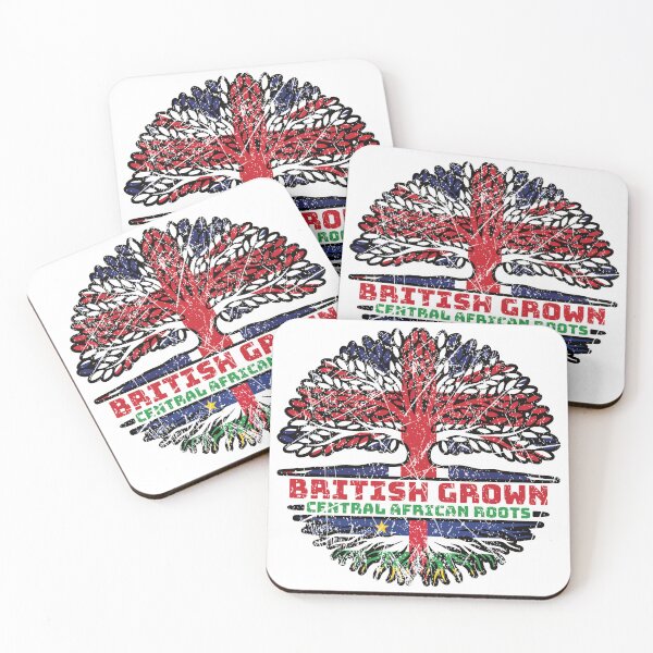 Item preview, Central African Republic Central African British UK Tree Roots Flag designed and sold by FlagX.