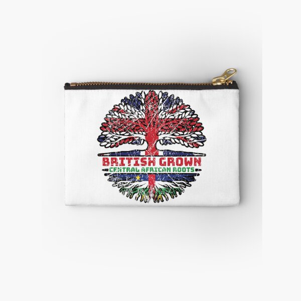 Item preview, Central African Republic Central African British UK Tree Roots Flag designed and sold by FlagX.