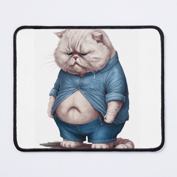 Item preview, First World Feline Problems: A Fashionably Sad Cat designed and sold by Colorful-Garden.